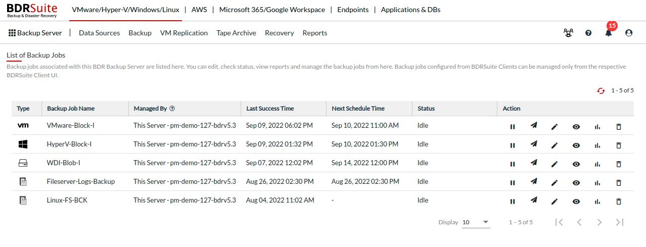 BDRSuite — Screenshots 3