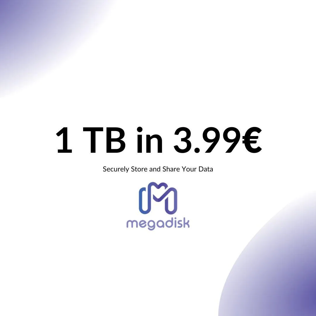 Megadisk — Store and Transfer your Data