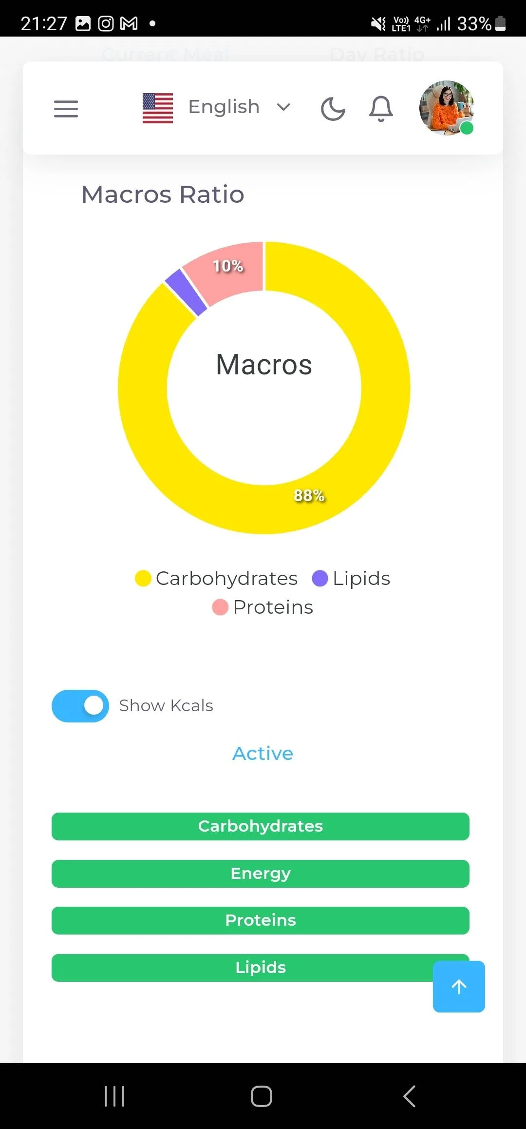 YourNutri — Screenshots 1