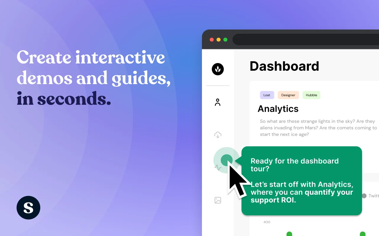 Supademo — Engaging AI-powered interactive demos and guides