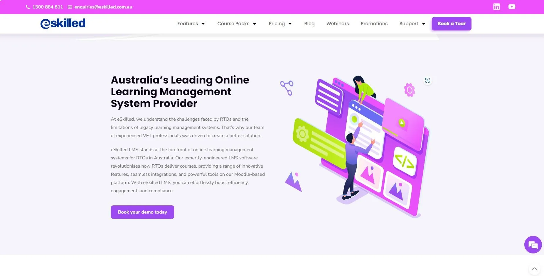 eSkilled LMS — Australia's leading learning management system