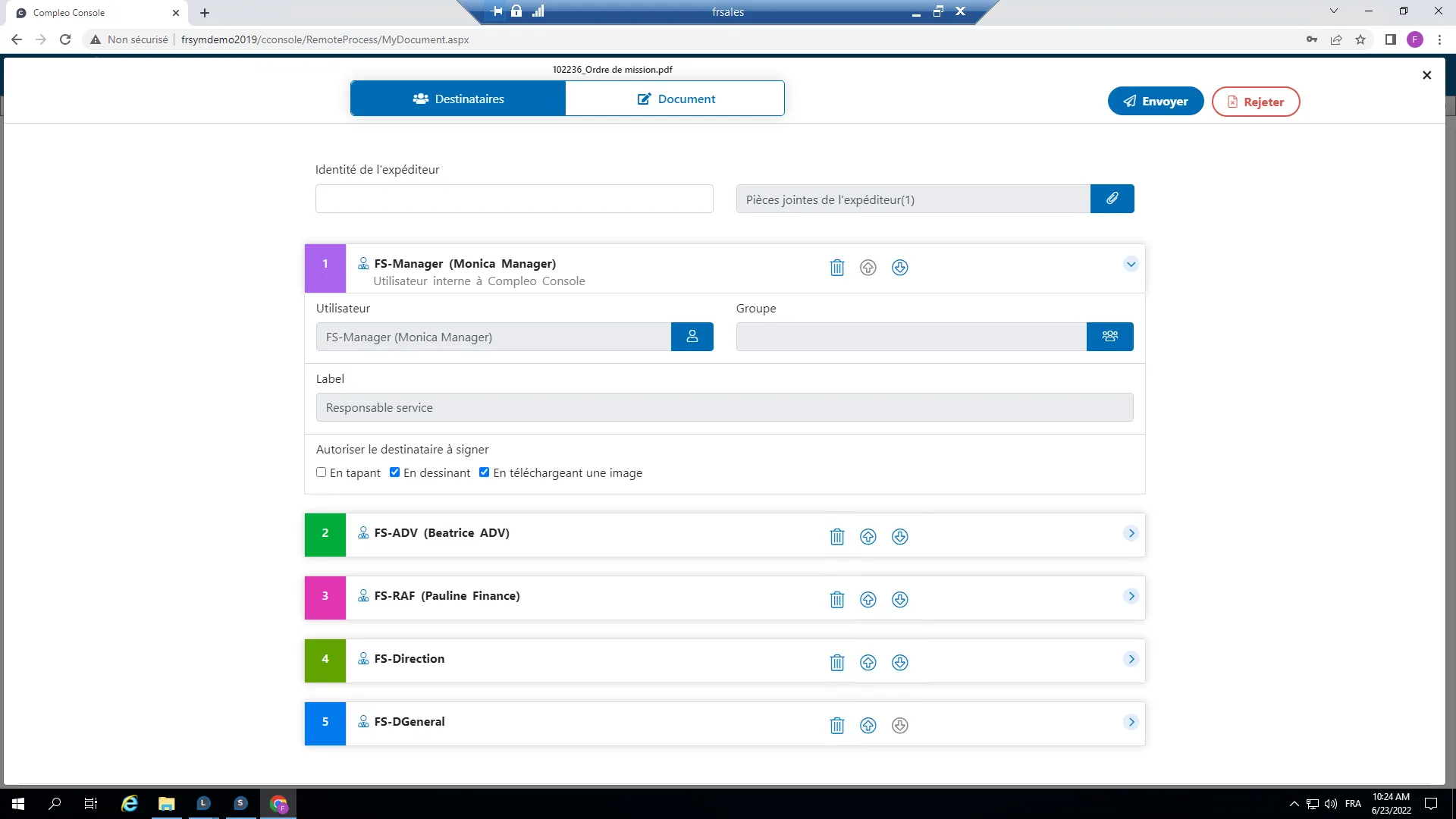 Compleo Websign — Screenshots 2