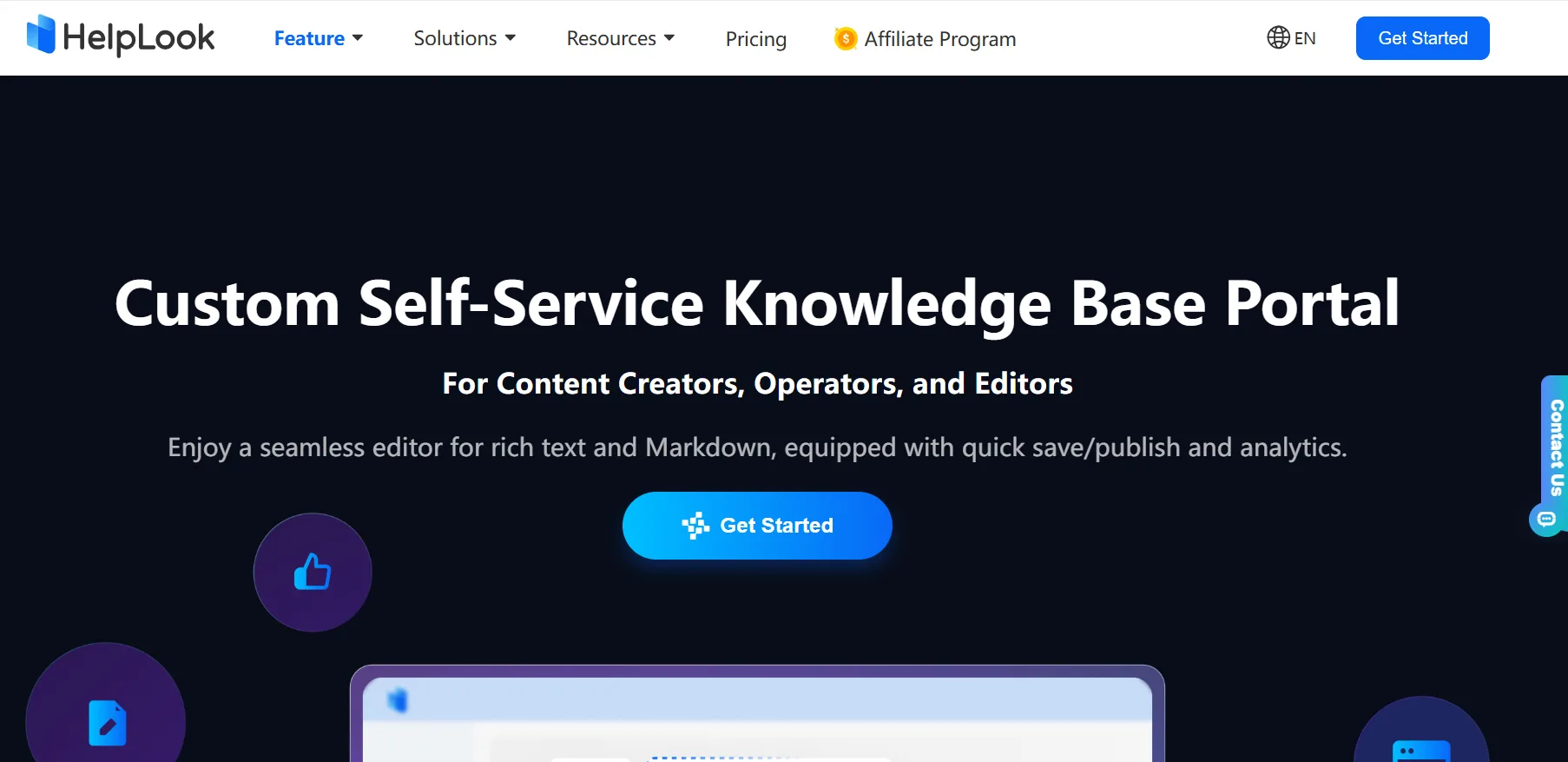 HelpLook — AI Knowledge Base Management Software