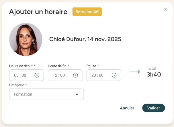 Eurécia Planning  — Captures d'écran 2