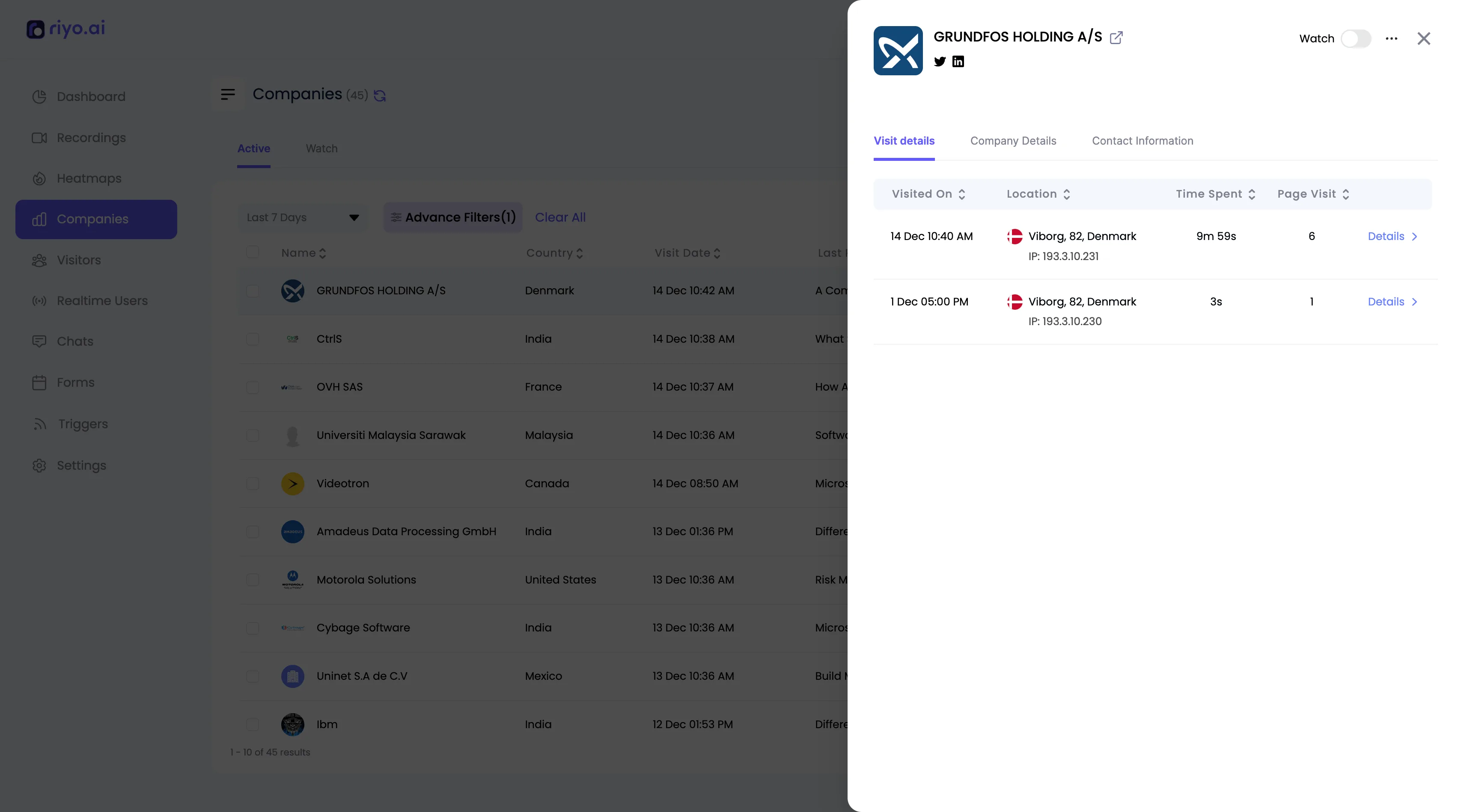 riyo.ai — Screenshots 2