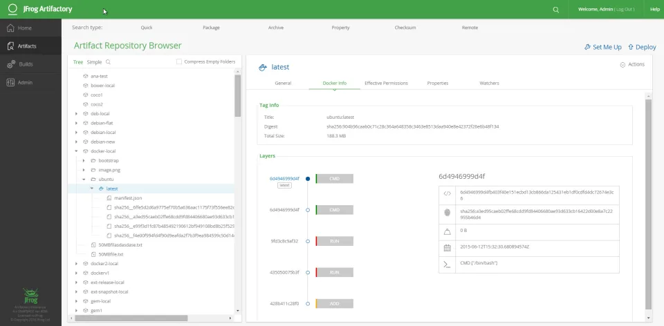 Artifactory — Screenshots 5