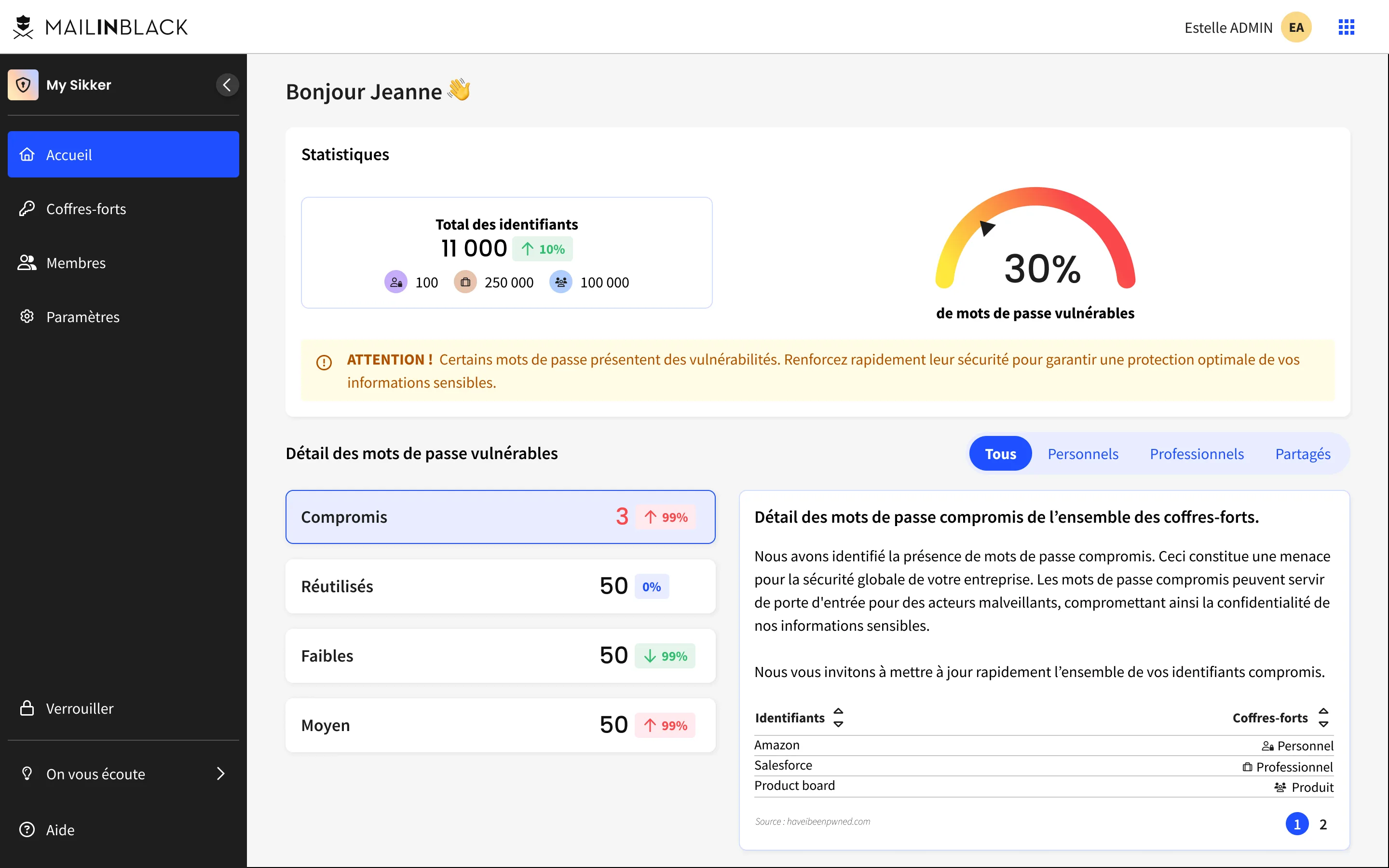 Sikker by Mailinblack — Captures d'écran 1