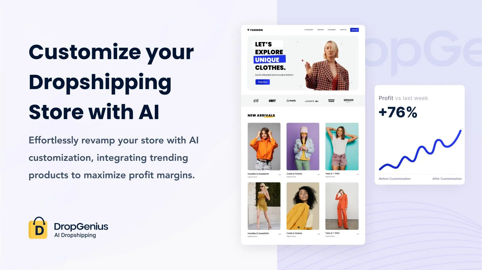 DropGenius — AI-Powered Dropshipping Store Creation