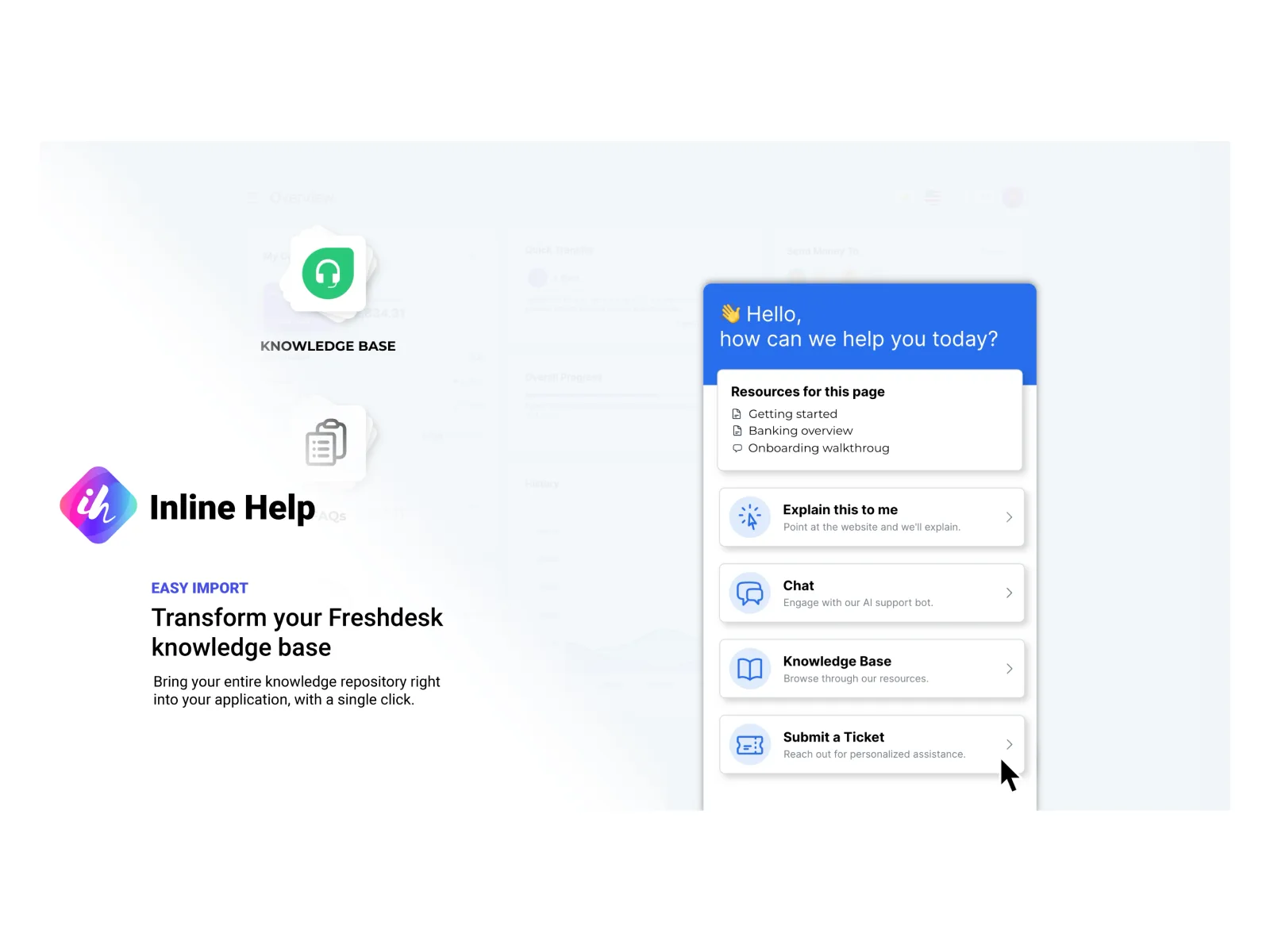 Inline Help — Screenshots 1