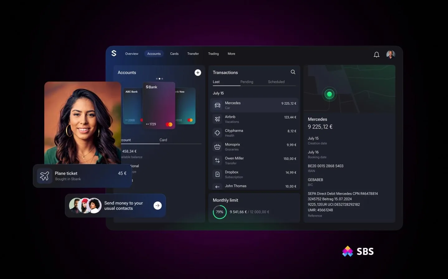 SBS Banking Platform — Screenshots 2