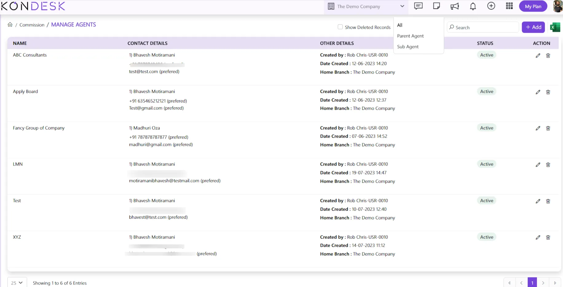 KONDESK — Screenshots 5