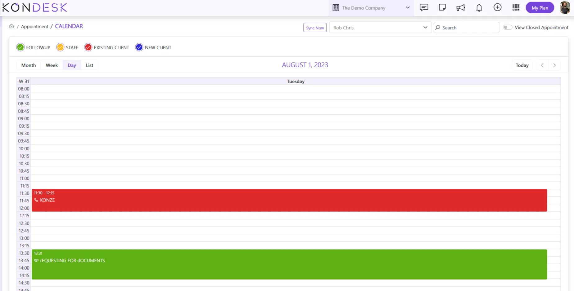 KONDESK — Screenshots 6