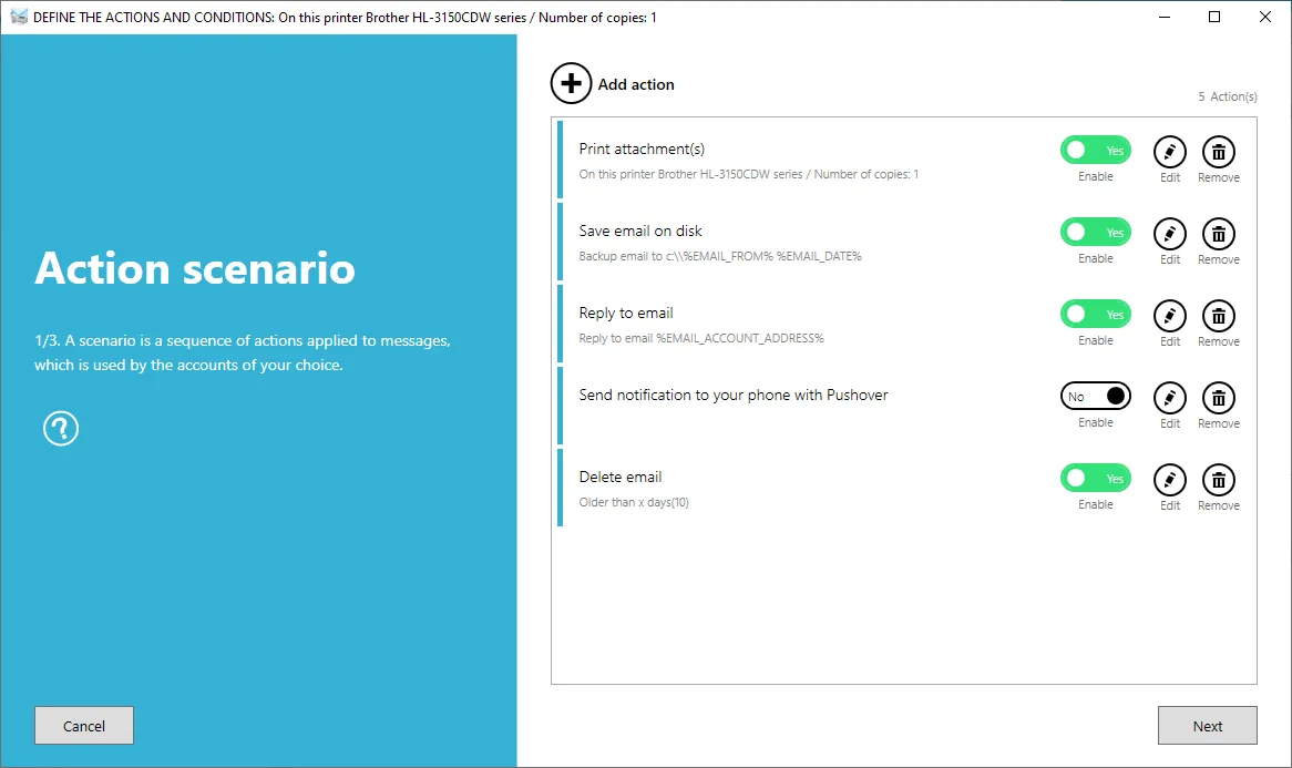 Automatic Email Manager — Screenshots 2