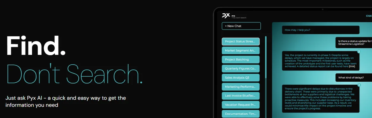 Pyx AI — The Future of Efficient Information Retrieval