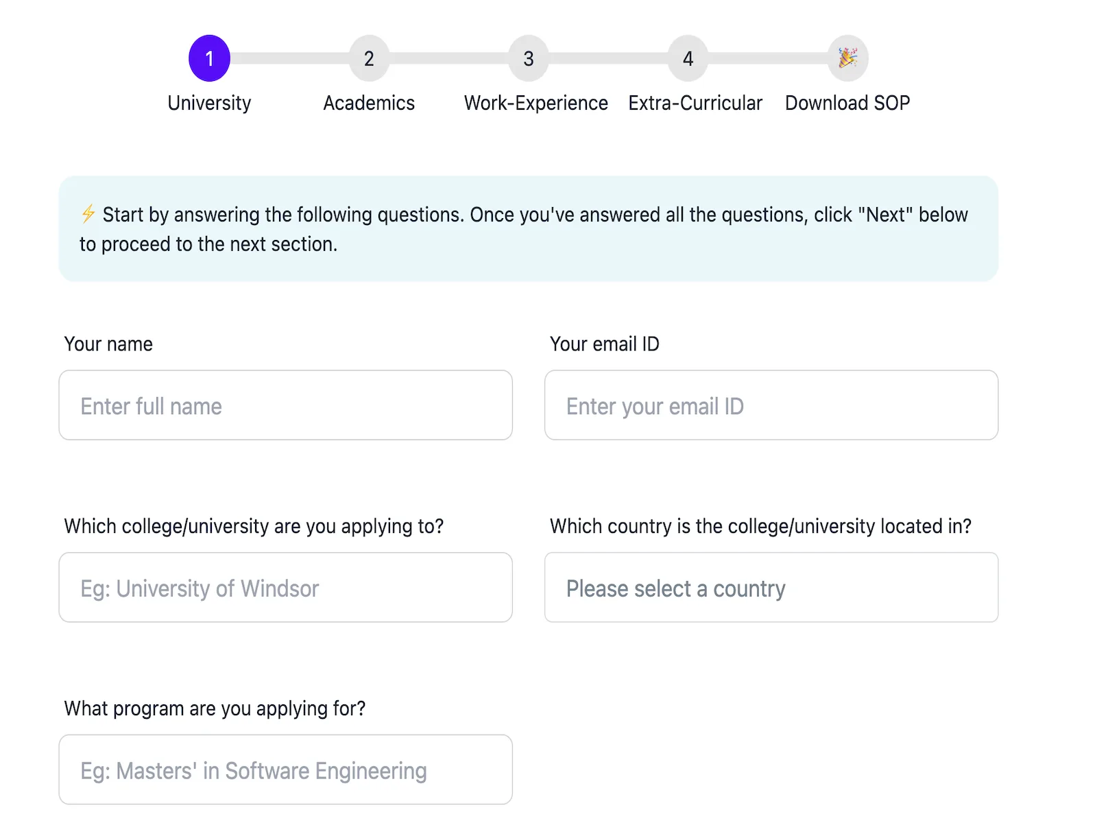SopCreator — Screenshots 1