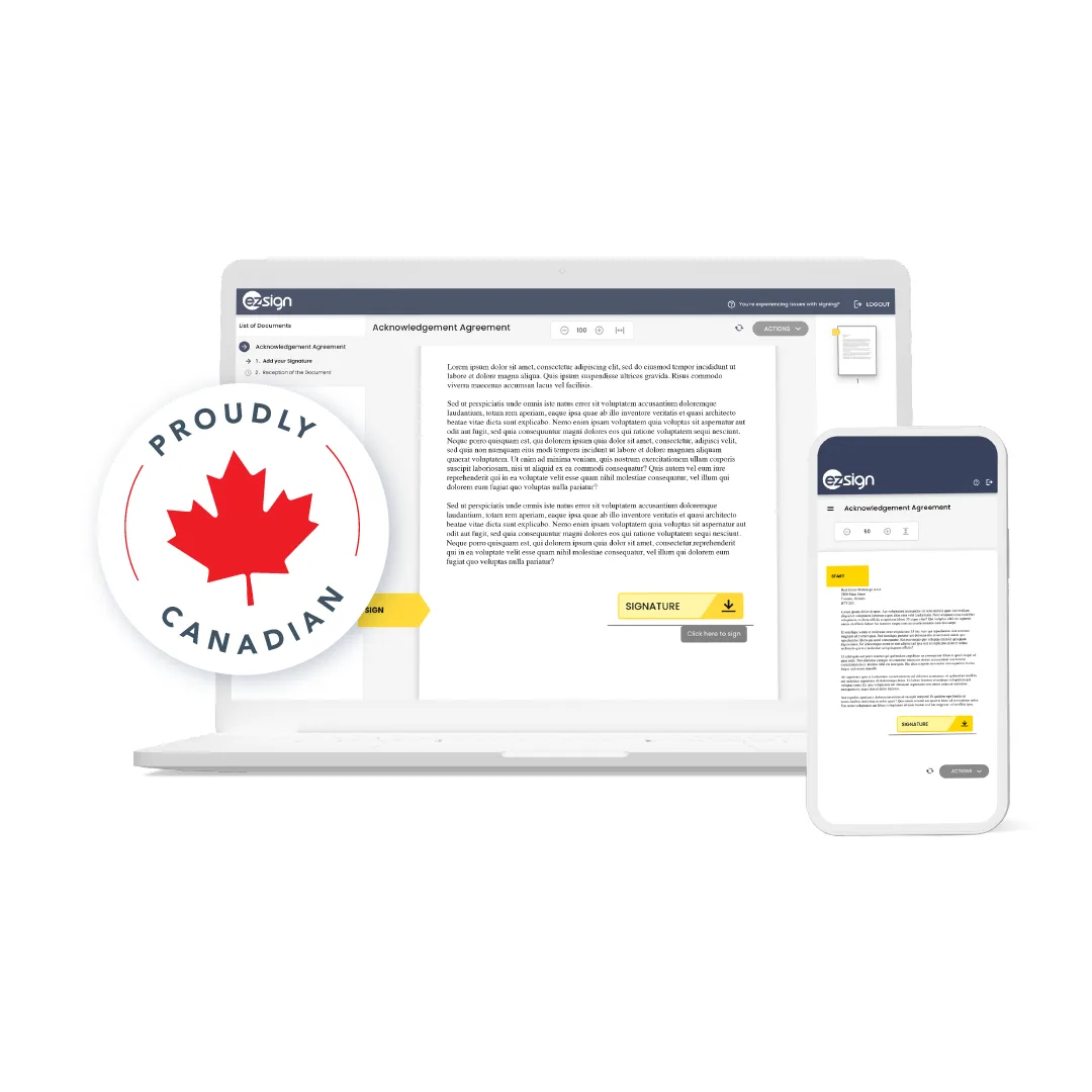 eZsign e-signature — Screenshots 2