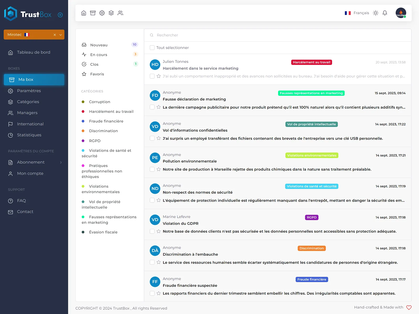 TrustBox — Screenshots 2