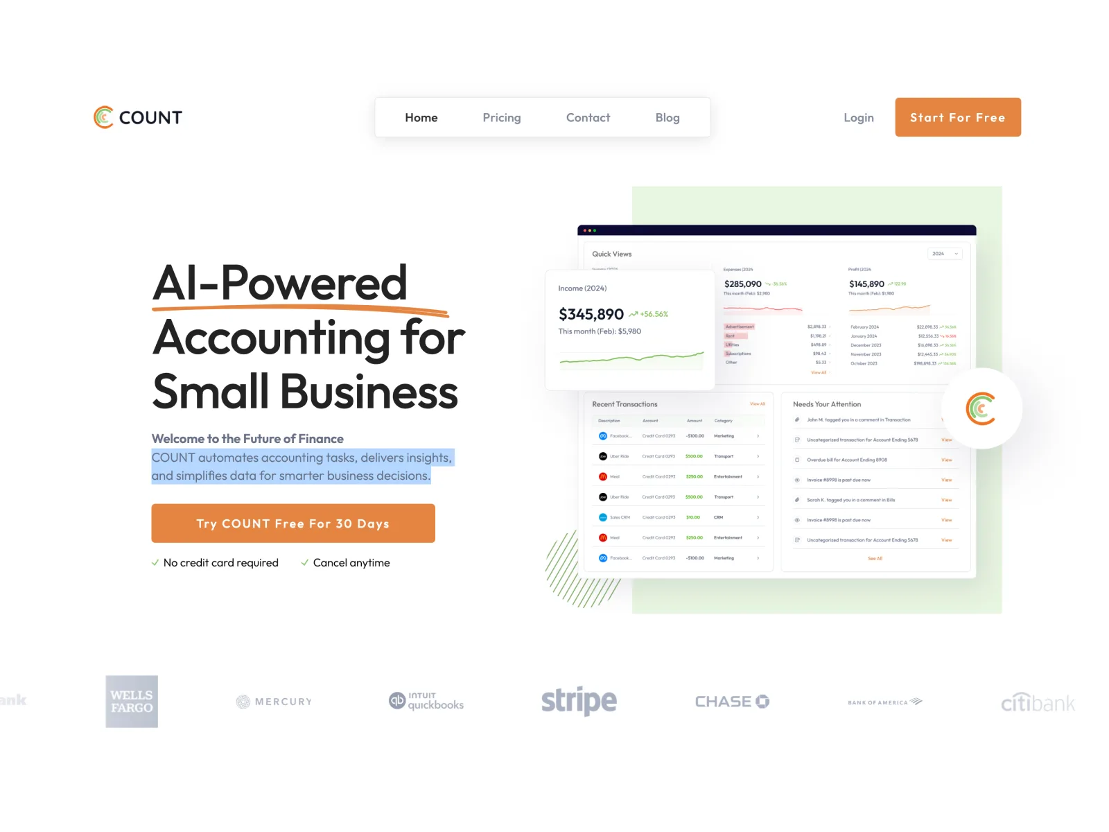 COUNT — AI-powered financial management for founders not bookkeepers