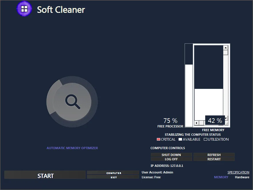 Soft Cleaner — Screenshots 1