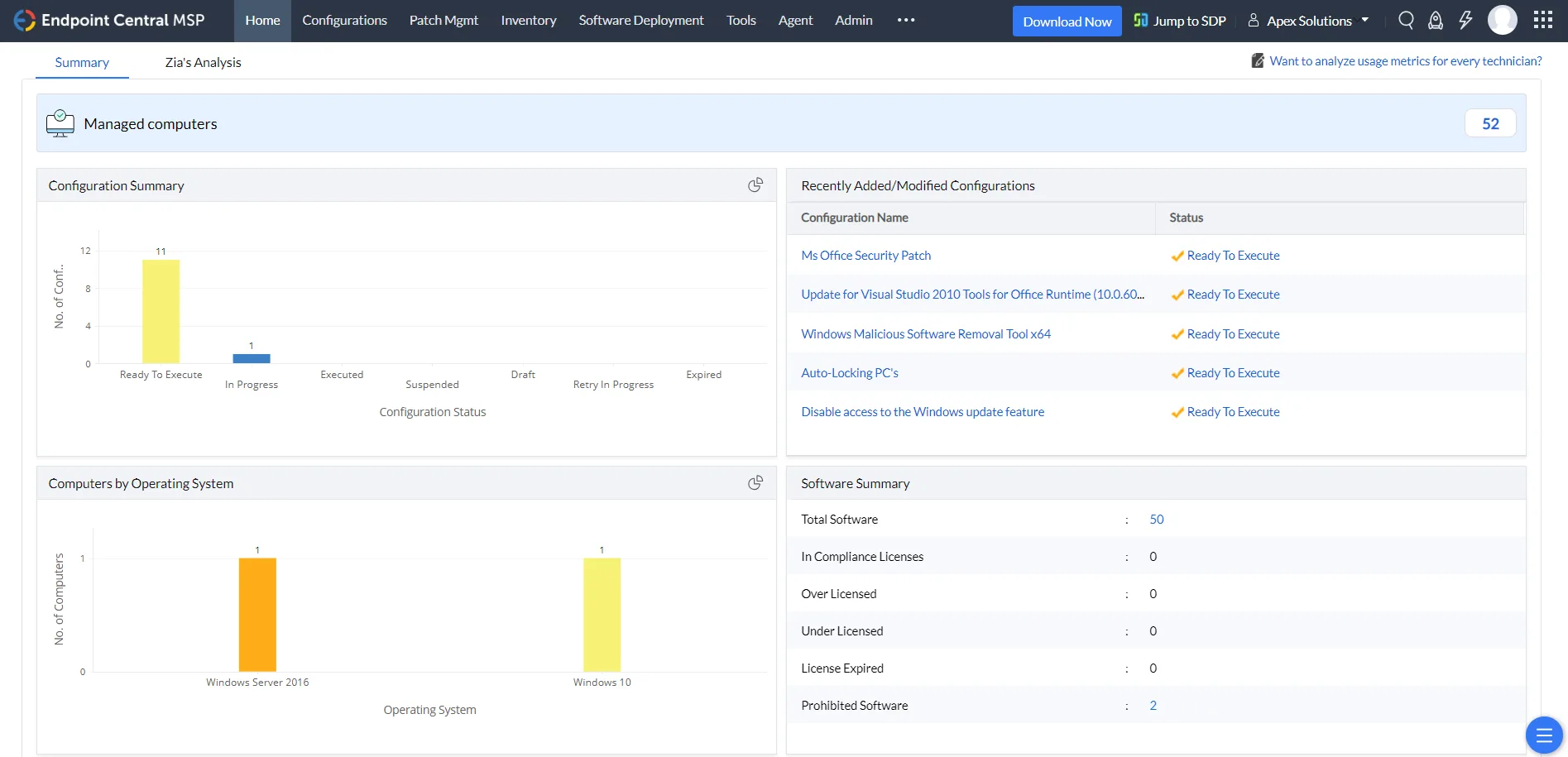 Endpoint Central MSP — Screenshots 1