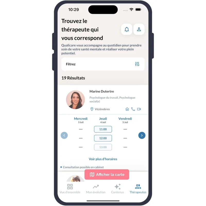 Qualicare — Captures d'écran 3