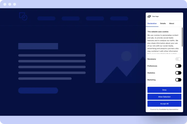 Cookiebot — Screenshots 1