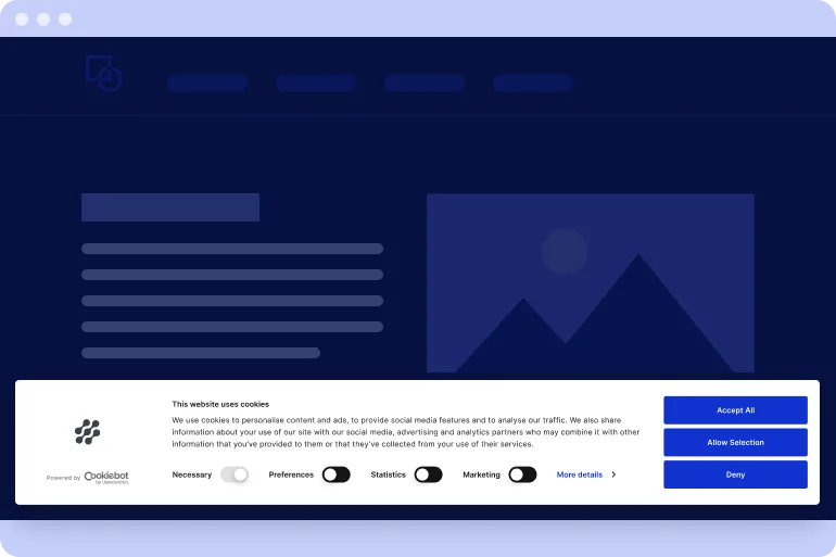 Cookiebot — Screenshots 3