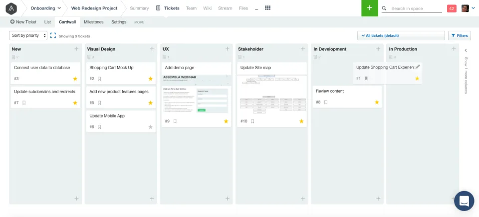 Assembla — Screenshots 1