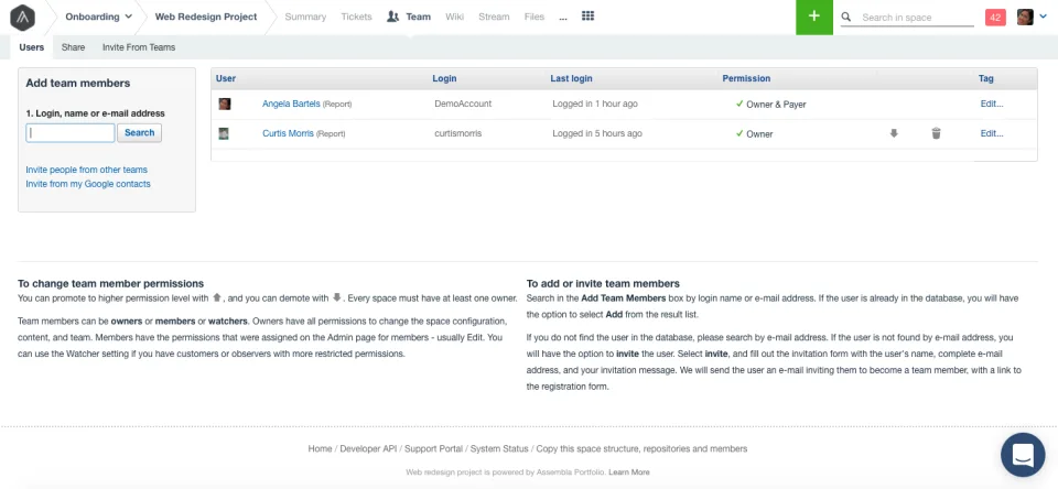 Assembla — Screenshots 3
