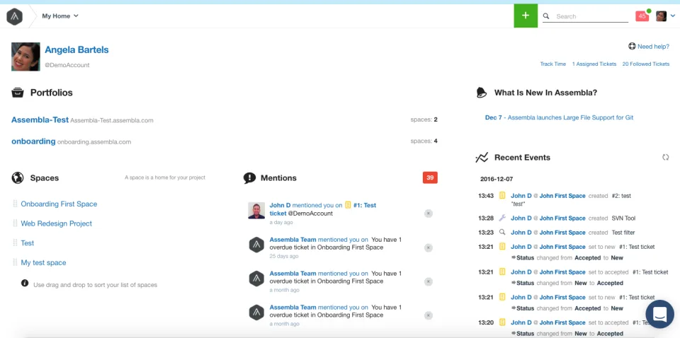 Assembla — Screenshots 4
