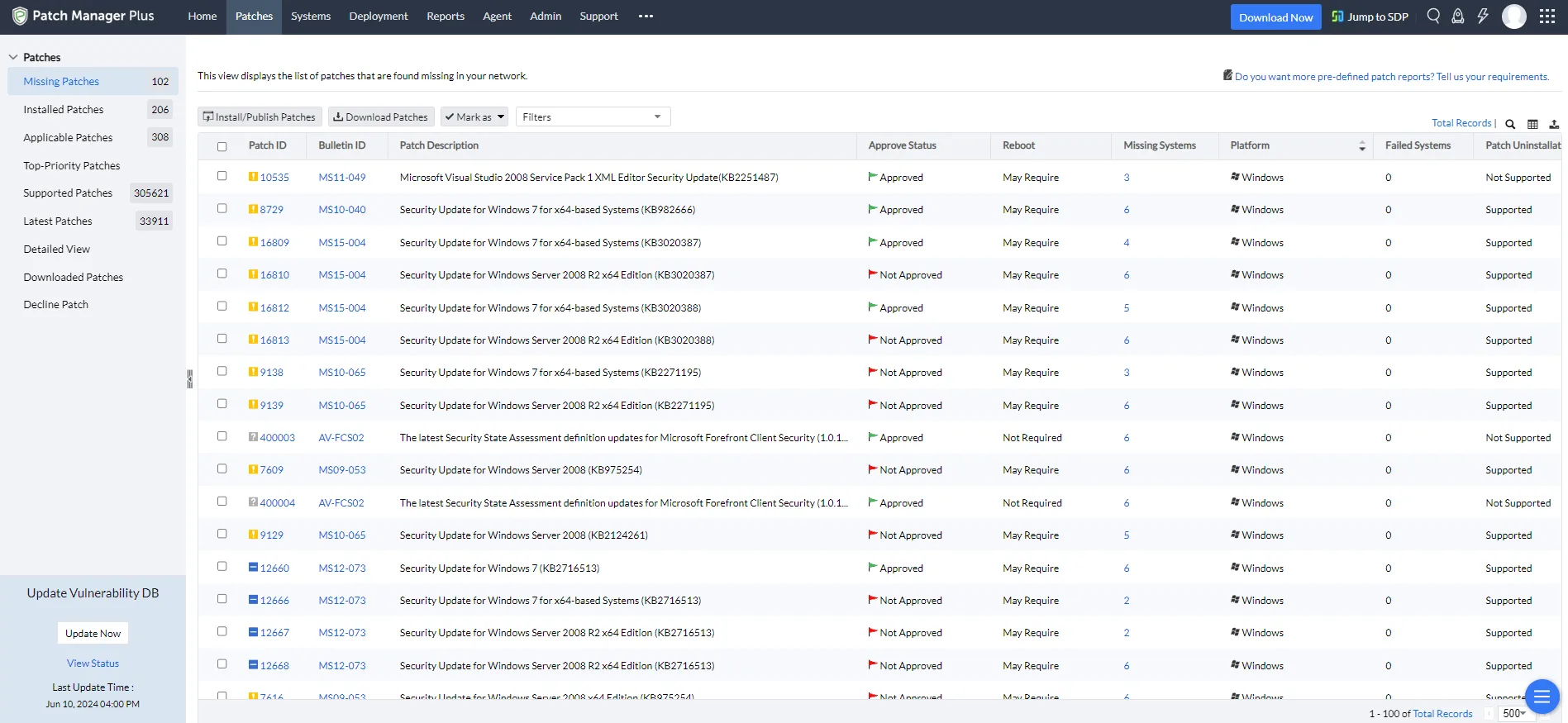 Patch Manager Plus — Screenshots 2