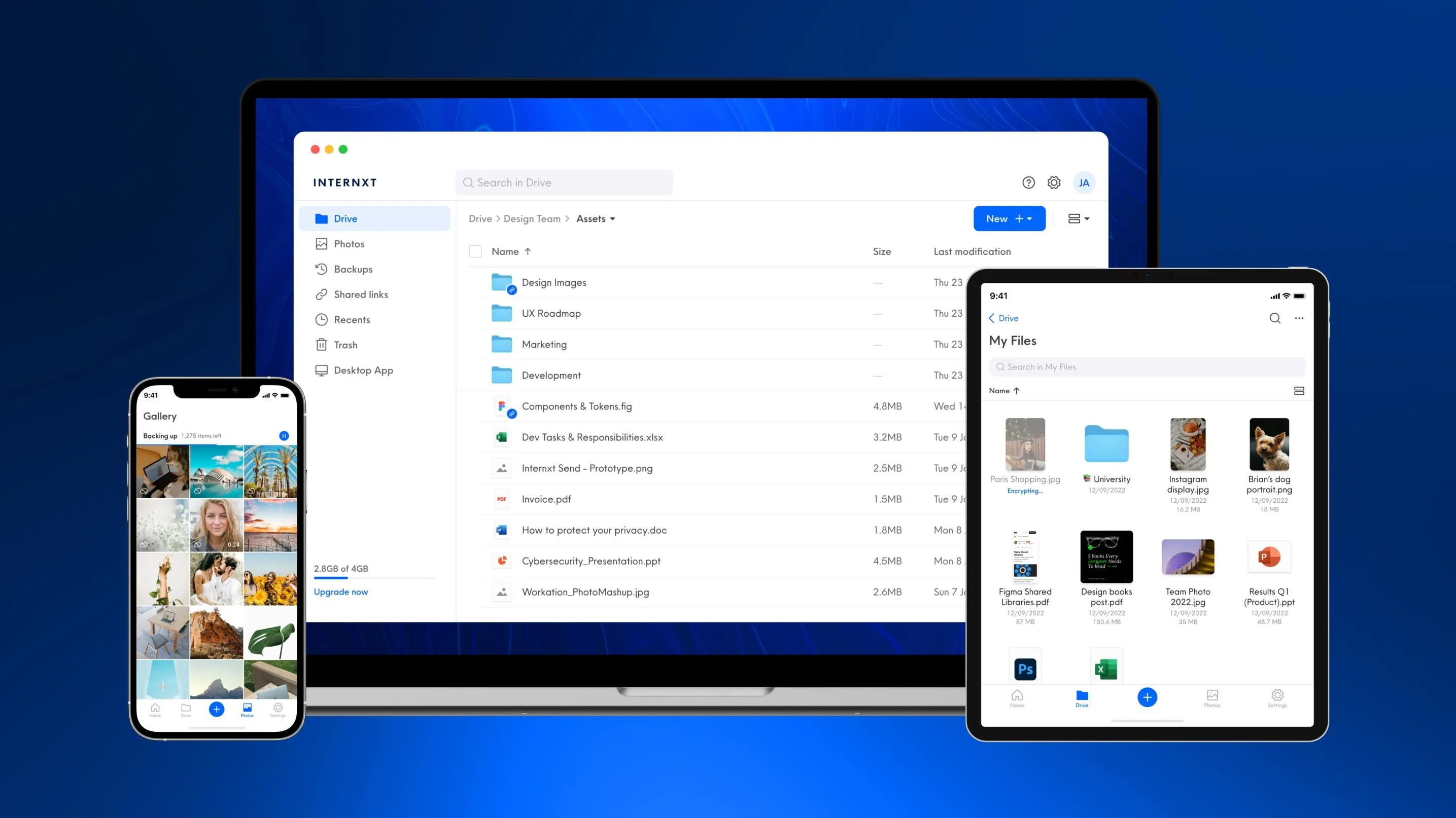 Internxt — Screenshots 1