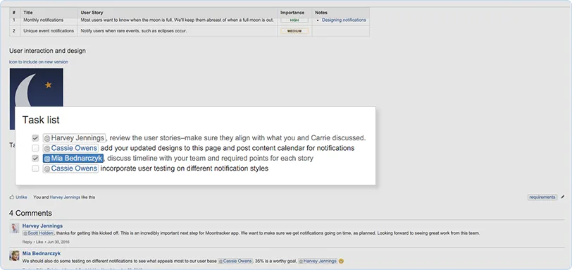 Confluence — Screenshots 4