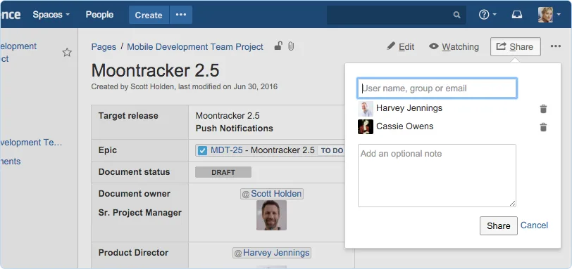 Confluence — Screenshots 5