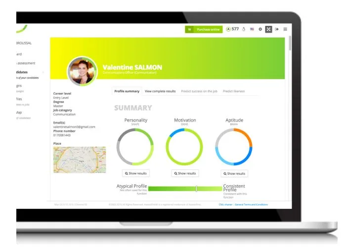 AssessFirst — Screenshots 1