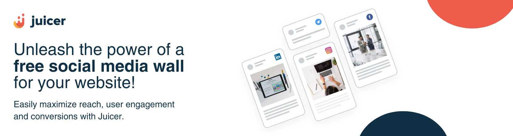 Juicer.io — Share your best posts on a beautiful social wall.