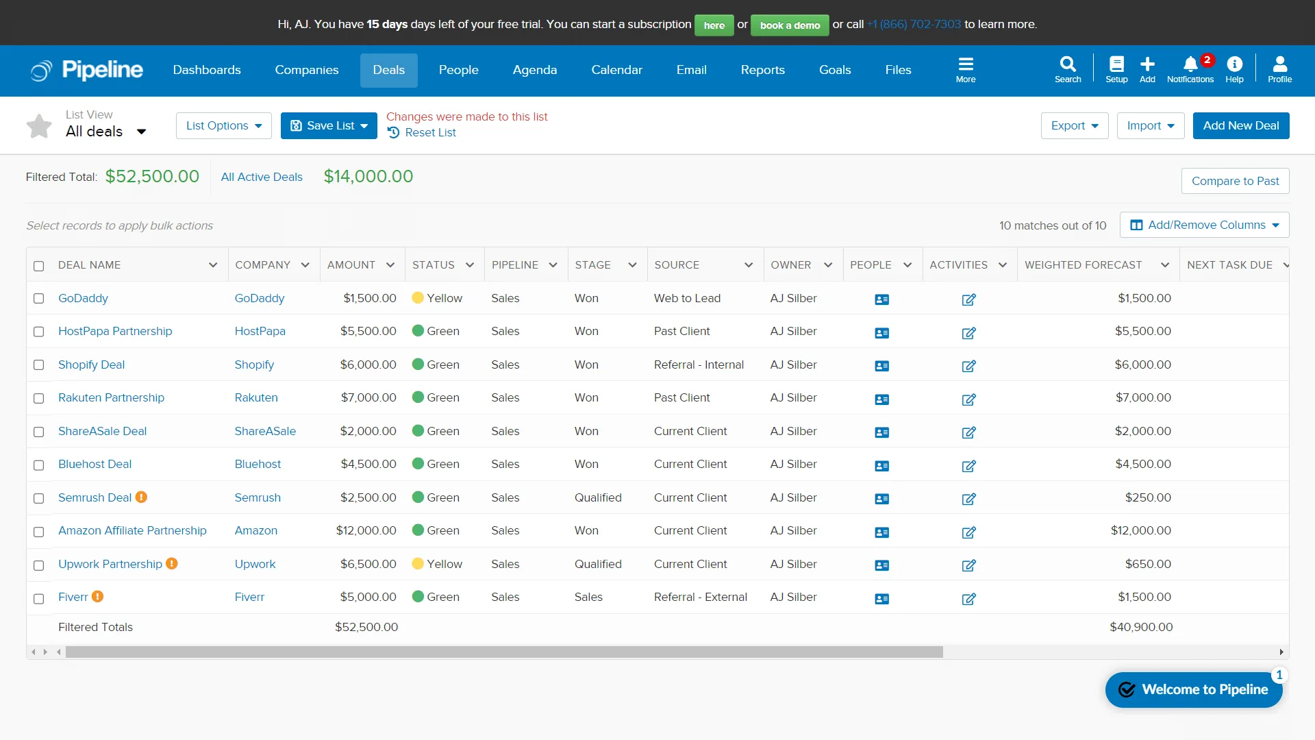 Pipeline CRM — Screenshots 3