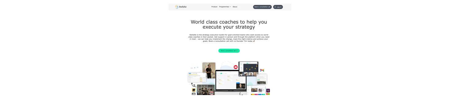 Stellafai — The strategy execution toolkit for goal-oriented teams