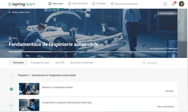 iSpring LMS — Screenshots 3