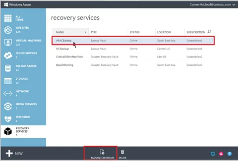 Microsoft Azure Backup — Screenshots 2