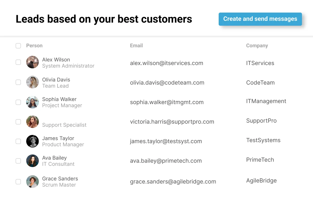 GetLeads — Screenshots 2