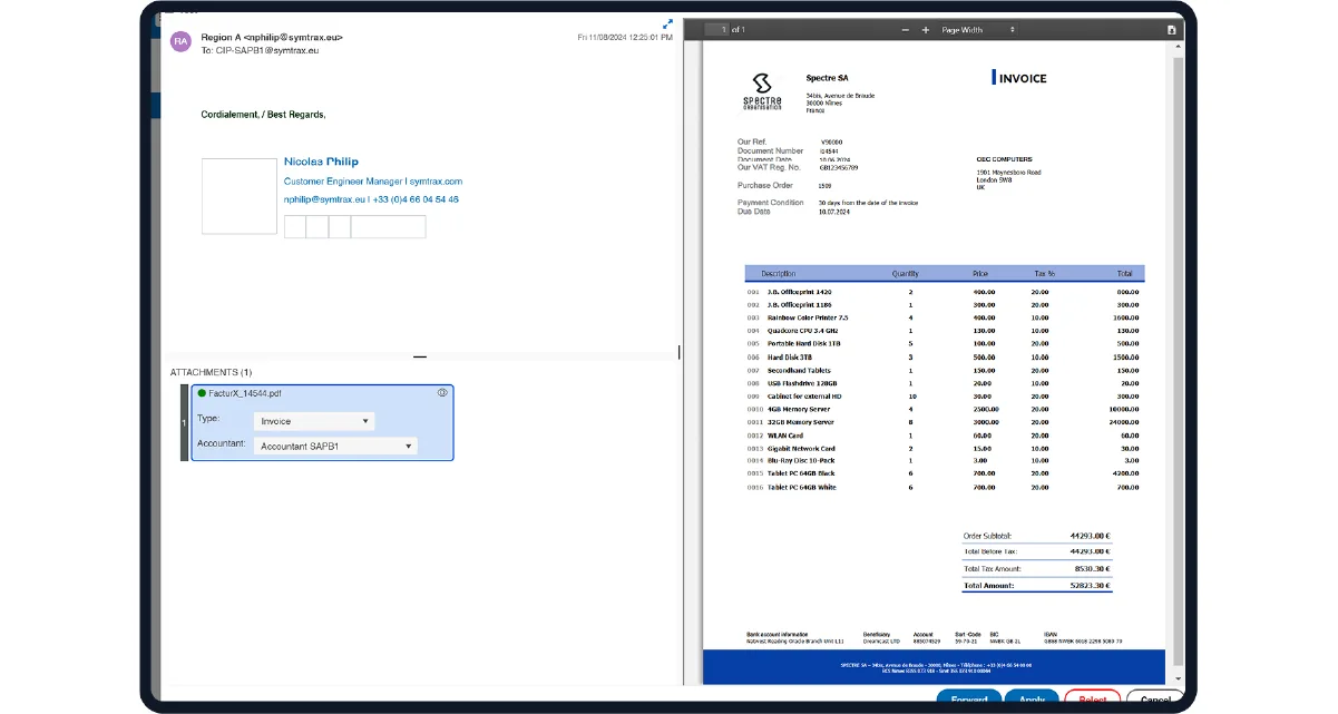 Compleo Invoice Platform screenshot