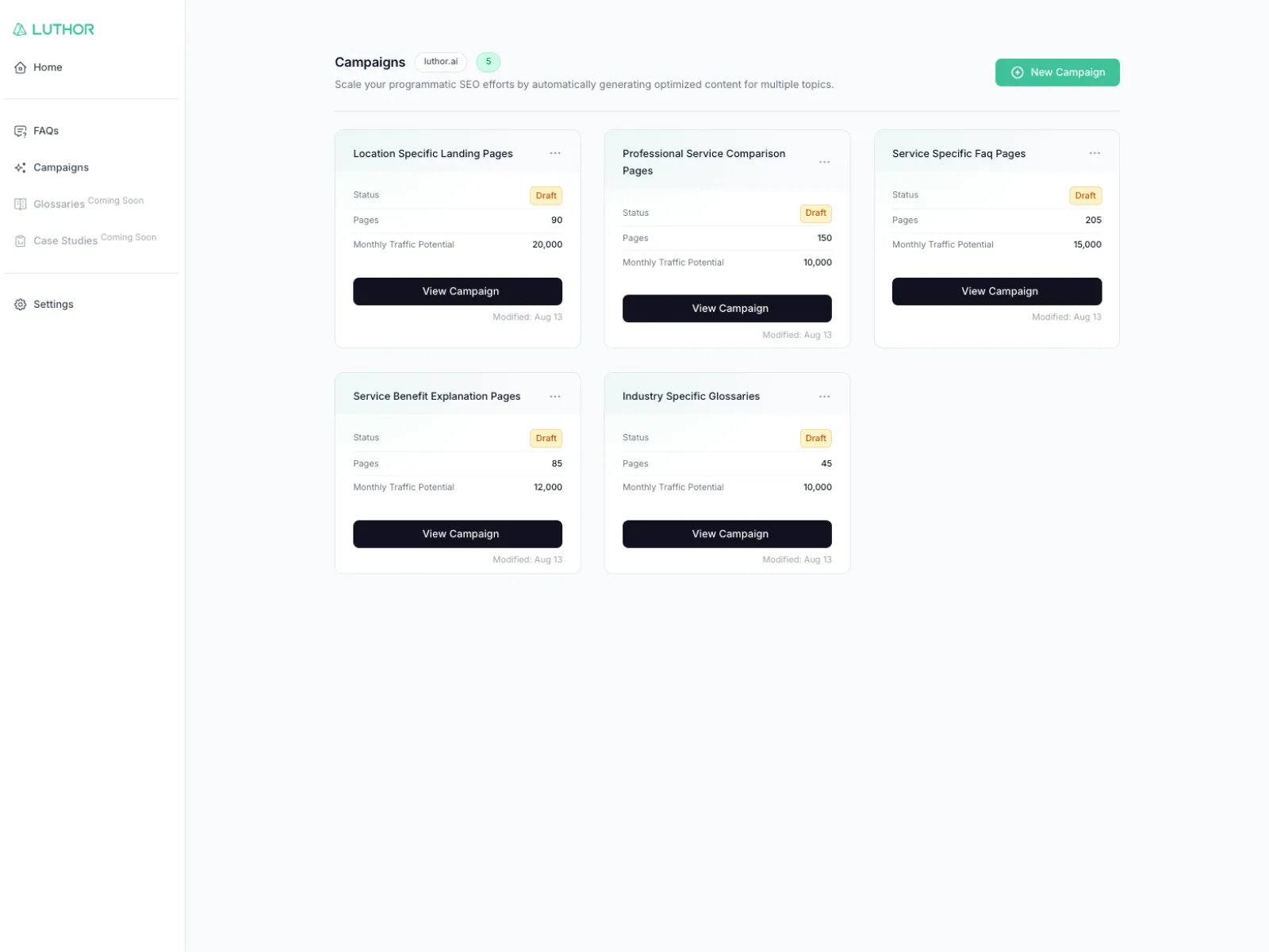 Luthor — Screenshots 1