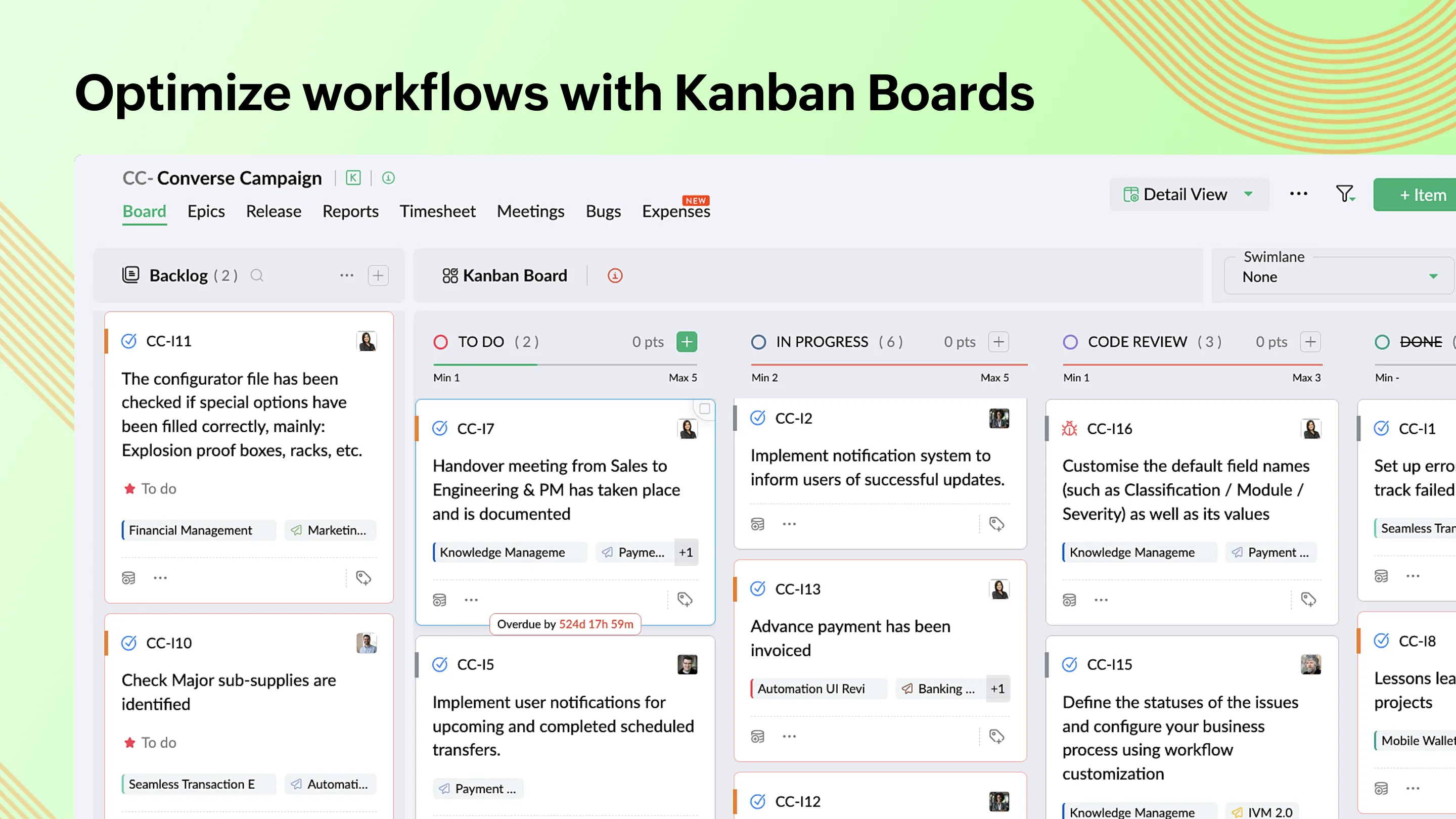 Zoho Sprints — Screenshots 4