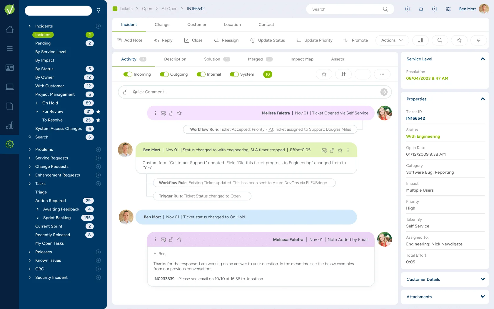 Vivantio — Service Management for the Entire Organization