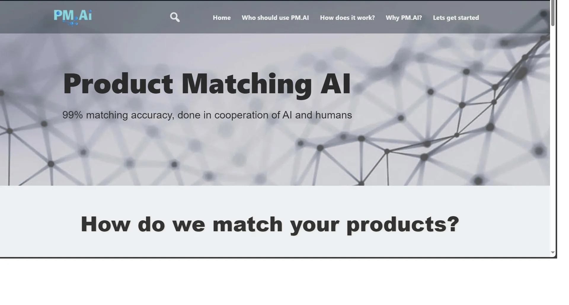 Product Matching AI — Screenshots 1