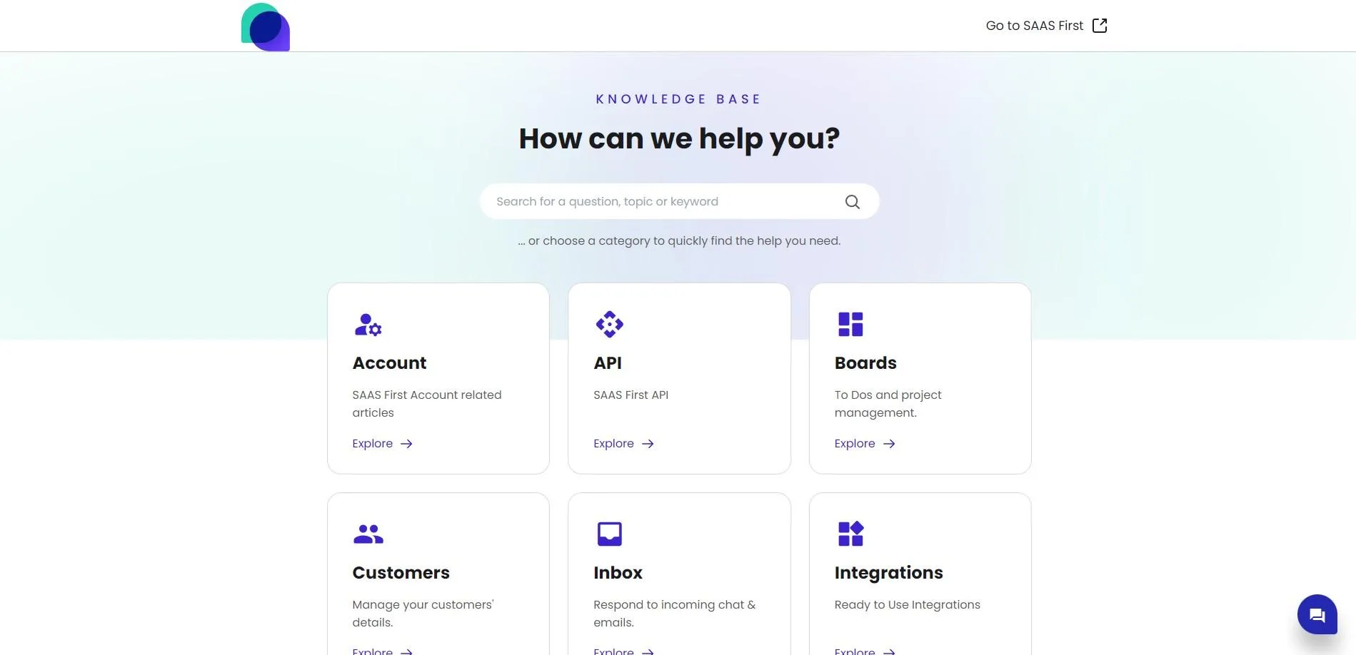 SAAS First — Screenshots 3