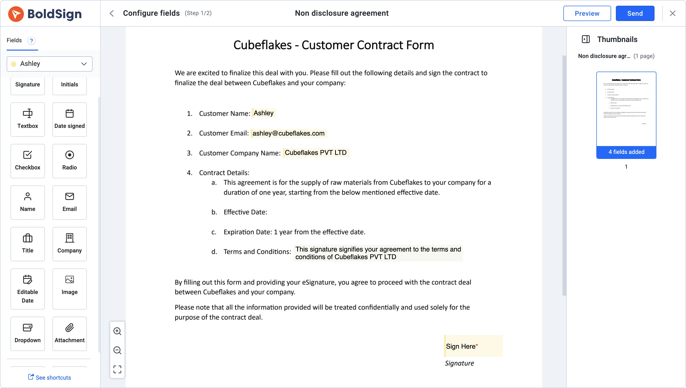BoldSign — Screenshots 1