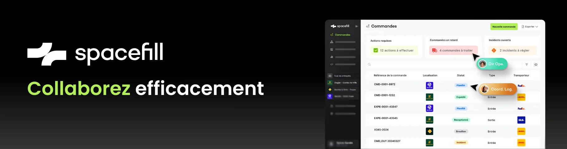 Spacefill — The Collaborative Logistics Platform for Shippers and 3PL