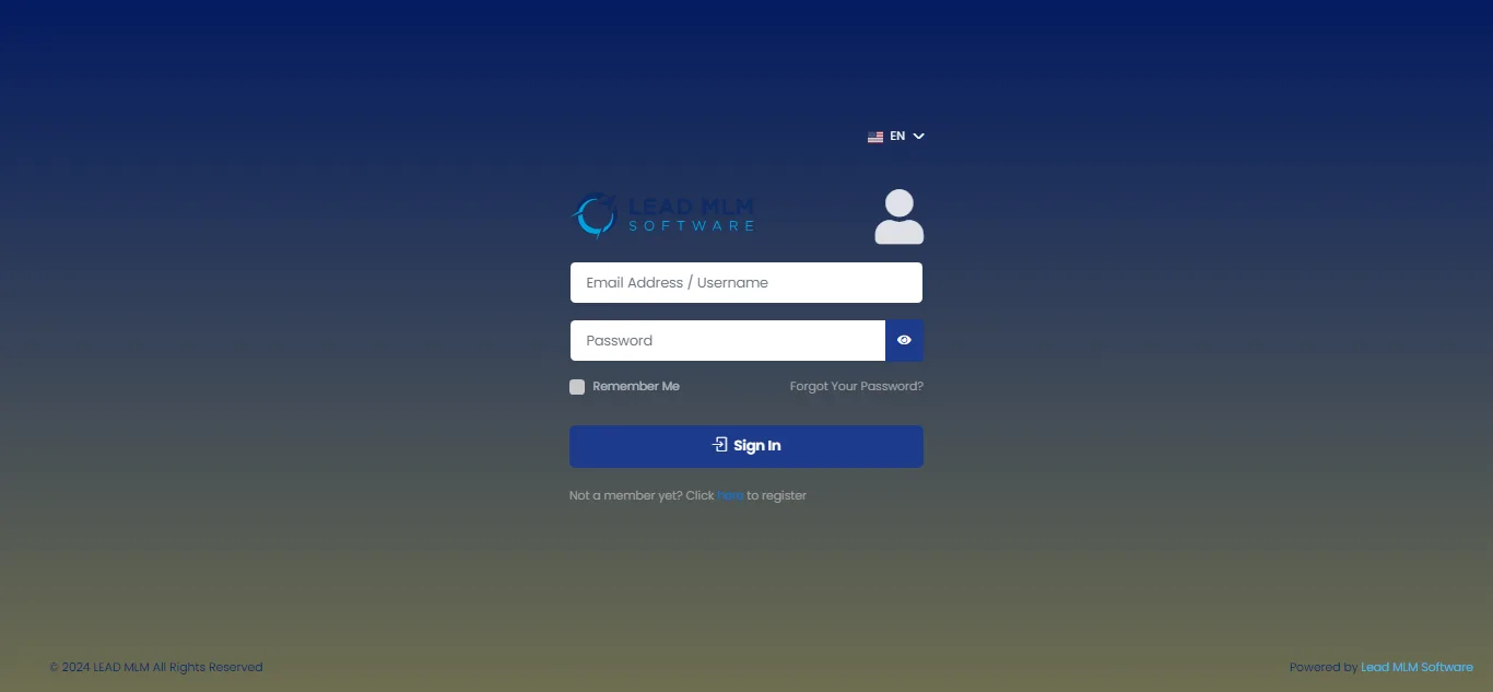 Lead MLM Software — Screenshots 1